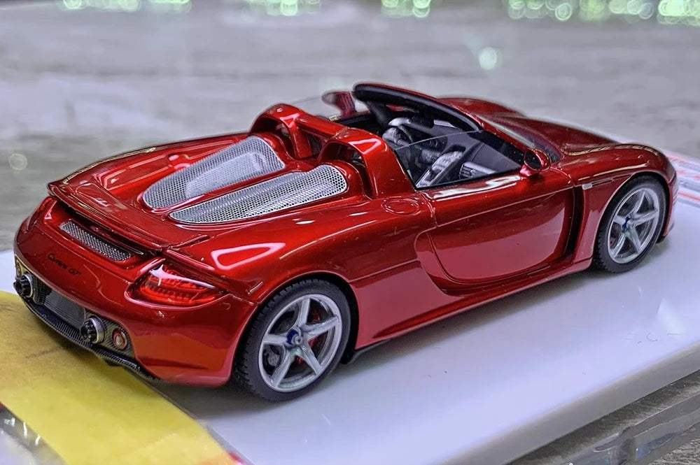[Aircooled] 1:43 Porsche 2003 Carrera GT rosso modellino di auto resina