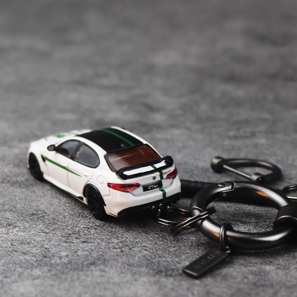 Alfa Romeo Giulia Keychain 1:64 Model Car Keychain