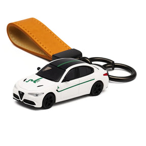 Alfa Romeo Giulia Keychain 1:64 Model Car Keychain