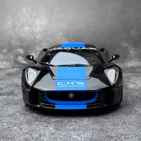 [Almost Real] 1:18 Jaguar 2010 C-X75 Black Model Car Die-Cast