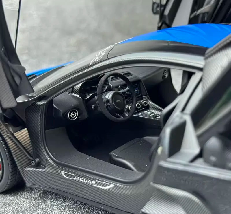 [Almost Real] 1:18 Jaguar 2010 C-X75 Black Model Car Die-Cast