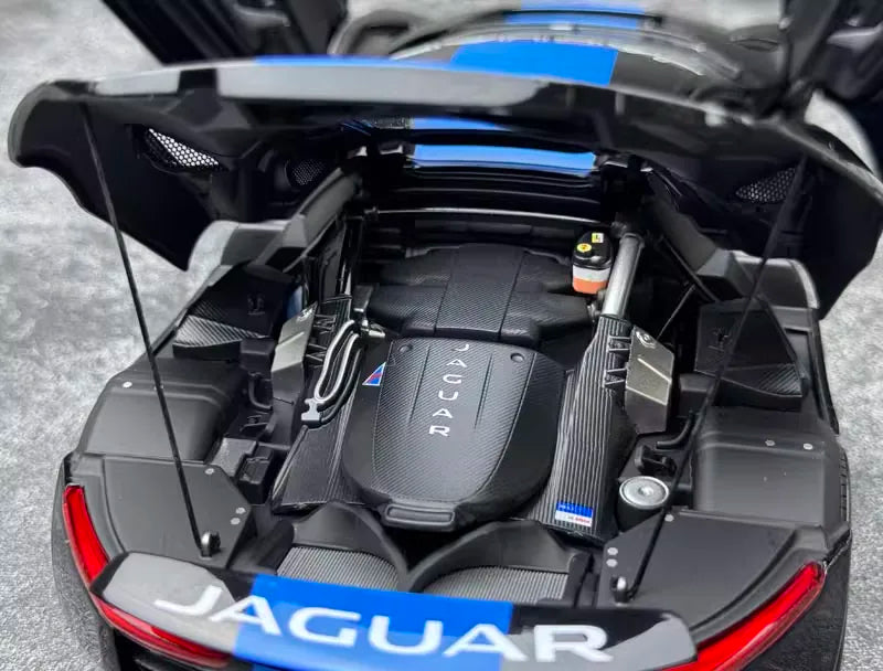 [Almost Real] 1:18 Jaguar 2010 C-X75 Black Model Car Die-Cast