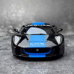 [Almost Real] 1:18 Jaguar 2010 C-X75 Black Model Car Die-Cast