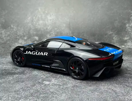[Almost Real] 1:18 Jaguar 2010 C-X75 Black Model Car Die-Cast