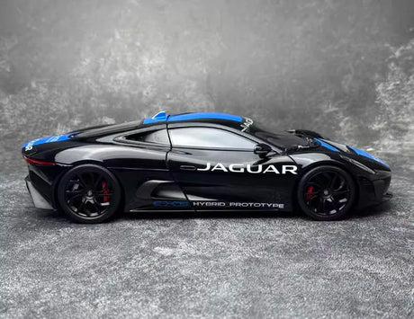 [Almost Real] 1:18 Jaguar 2010 C-X75 Black Model Car Die-Cast