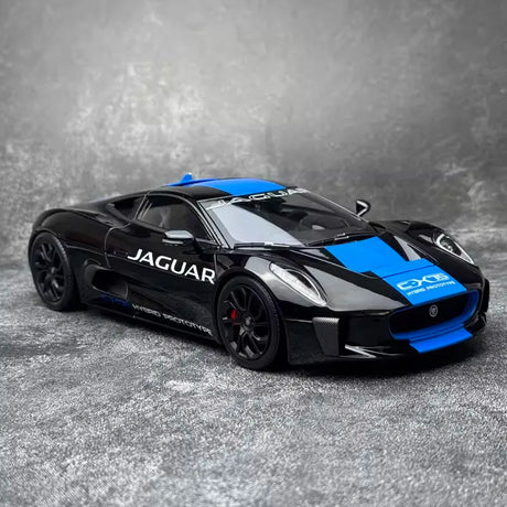 [Almost Real] 1:18 Jaguar 2010 C-X75 Black Model Car Die-Cast