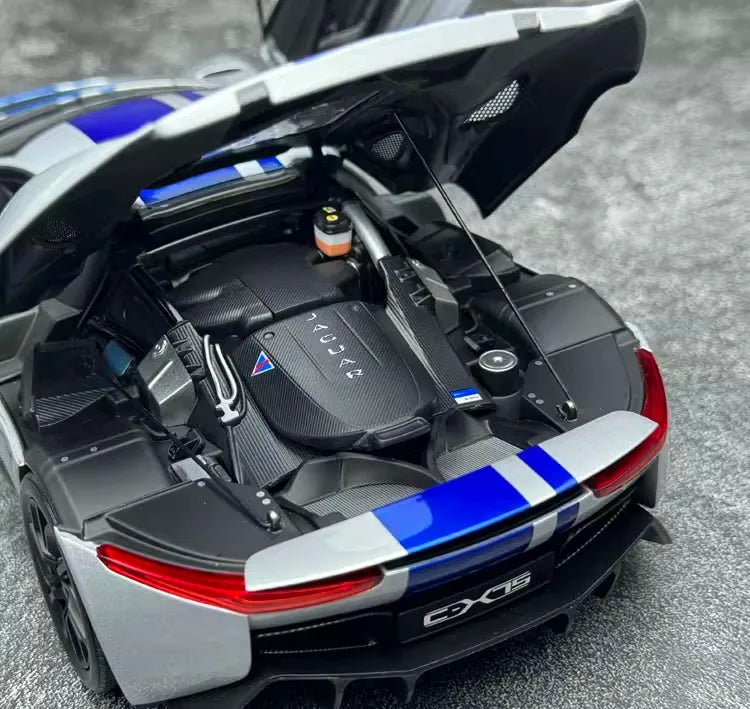 [Almost Real] 1:18 Jaguar 2010 C-X75 Silver Model Car Die-Cast
