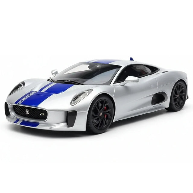 [Almost Real] 1:18 Jaguar 2010 C-X75 Silver Model Car Die-Cast