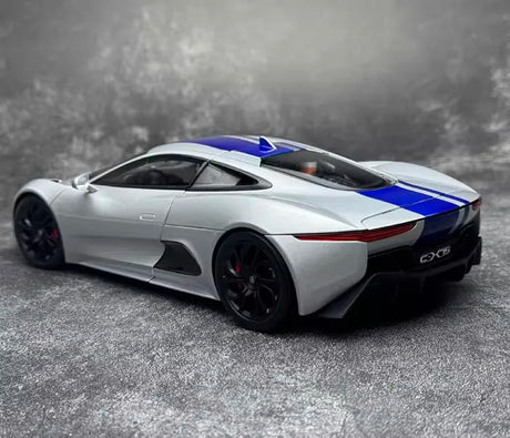 [Almost Real] 1:18 Jaguar 2010 C-X75 Silver Model Car Die-Cast