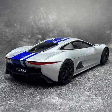 [Almost Real] 1:18 Jaguar 2010 C-X75 Silver Model Car Die-Cast