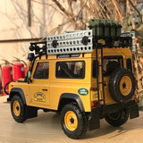 [Almost Real] 1:18 Land Rover Defender 110 Camel Trophy Model Car Die-Cast