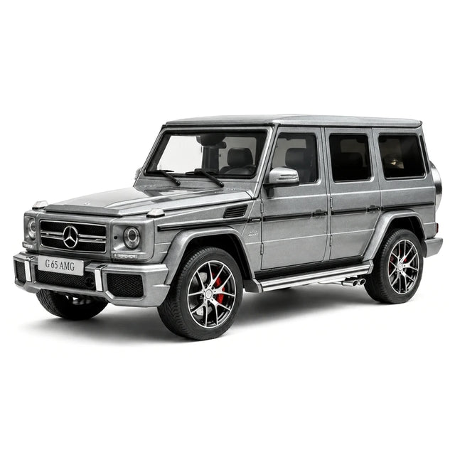 Almost Real Mercedes-AMG 2015 G 63 W463 Arabian cinzento 1:18 – modelo de coleção em metal fundido