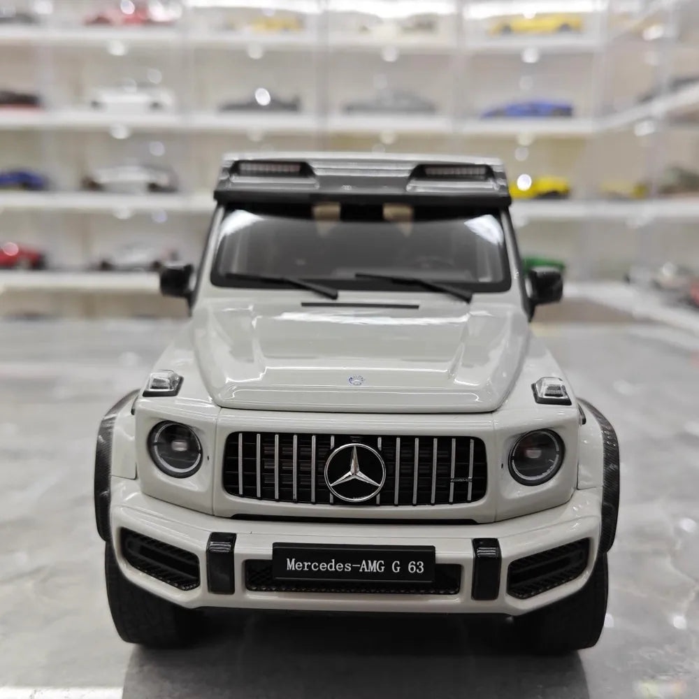 [Almost Real] 1:18 Mercedes-AMG 2018 G63 W463 gris voiture miniature Die-Cast
