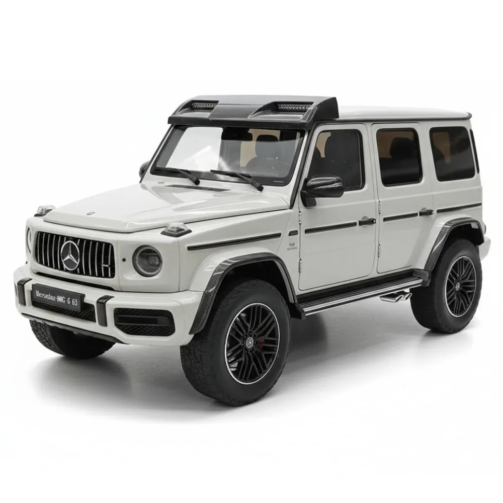 [Almost Real] 1:18 Mercedes-AMG 2018 G63 W463 Gray Model Car Die-Cast