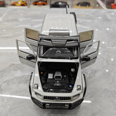 [Almost Real] 1:18 Mercedes-AMG 2018 G63 W463 Gray Model Car Die-Cast