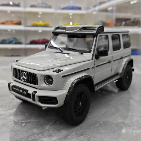 [Almost Real] 1:18 Mercedes-AMG 2018 G63 W463 Gray Model Car Die-Cast