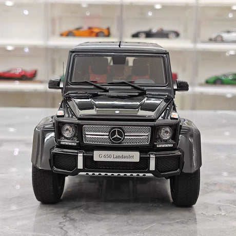 [Almost Real] 1:18 Mercedes-Maybach 2017 G650 Landaulet zwart modelauto Die-Cast