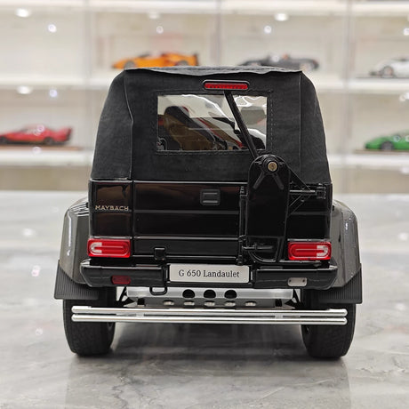 [Almost Real] 1:18 Mercedes-Maybach 2017 G650 Landaulet zwart modelauto Die-Cast