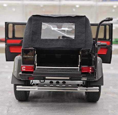 [Almost Real] 1:18 Mercedes-Maybach 2017 G650 Landaulet zwart modelauto Die-Cast