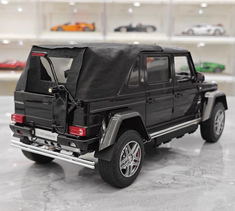 [Almost Real] 1:18 Mercedes-Maybach 2017 G650 Landaulet zwart modelauto Die-Cast