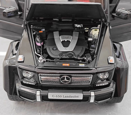 [Almost Real] 1:18 Mercedes-Maybach 2017 G650 Landaulet zwart modelauto Die-Cast