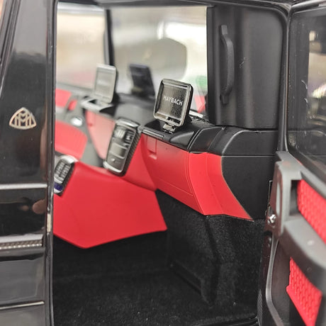 [Almost Real] 1:18 Mercedes-Maybach 2017 G650 Landaulet zwart modelauto Die-Cast