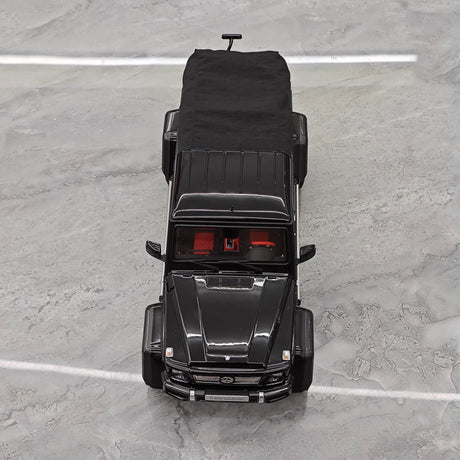 [Almost Real] 1:18 Mercedes-Maybach 2017 G650 Landaulet zwart modelauto Die-Cast