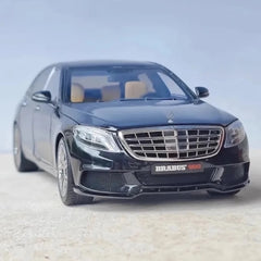 [Almost Real] 1:18 Mercedes-Maybach 2020 S650L Brabus 900 Black Model Car Die-Cast