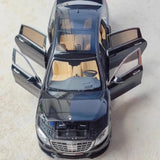 [Almost Real] 1:18 Mercedes-Maybach 2020 S650L Brabus 900 Black Model Car Die-Cast