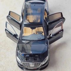[Almost Real] 1:18 Mercedes-Maybach 2020 S650L Brabus 900 Black Model Car Die-Cast