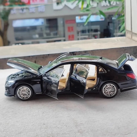[Almost Real] 1:18 Mercedes-Maybach 2020 S650L Brabus 900 Black Model Car Die-Cast