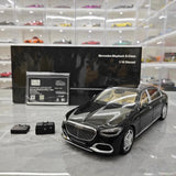 [Almost Real] 1:18 Mercedes-Maybach 2021 S-Class nero modellino di auto Die-Cast