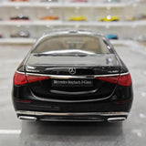 [Almost Real] 1:18 Mercedes-Maybach 2021 S-Class nero modellino di auto Die-Cast