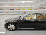 [Almost Real] 1:18 Mercedes-Maybach 2021 S-Class nero modellino di auto Die-Cast