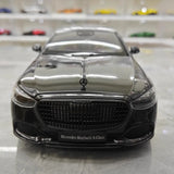 [Almost Real] 1:18 Mercedes-Maybach 2021 S-Class ブラック Knight モデルカー Die-Cast
