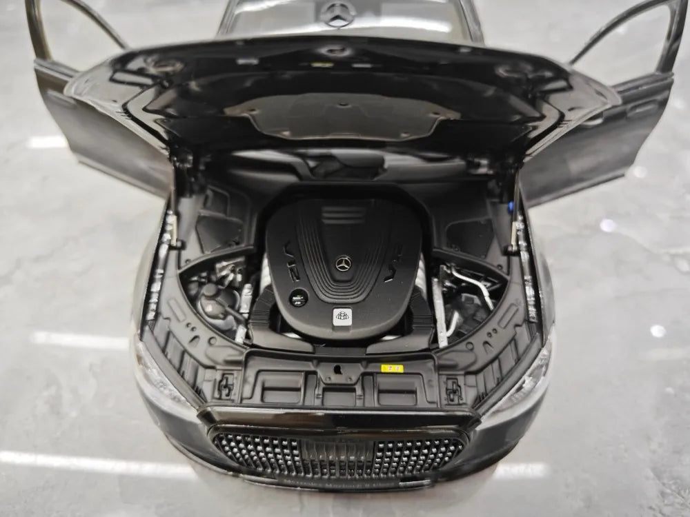 [Almost Real] 1:18 Mercedes-Maybach 2021 S-Class noir Knight voiture miniature Die-Cast