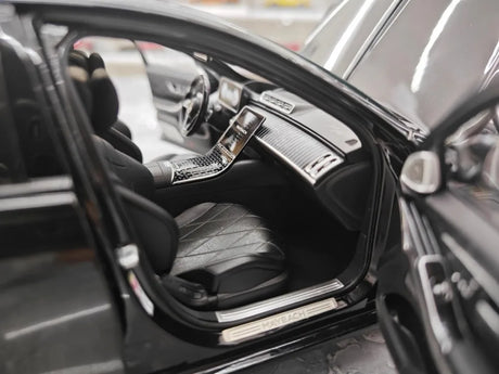 [Almost Real] 1:18 Mercedes-Maybach 2021 S-Class Black Knight Model Car Die-Cast
