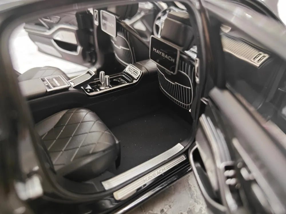 [Almost Real] 1:18 Mercedes-Maybach 2021 S-Class noir Knight voiture miniature Die-Cast
