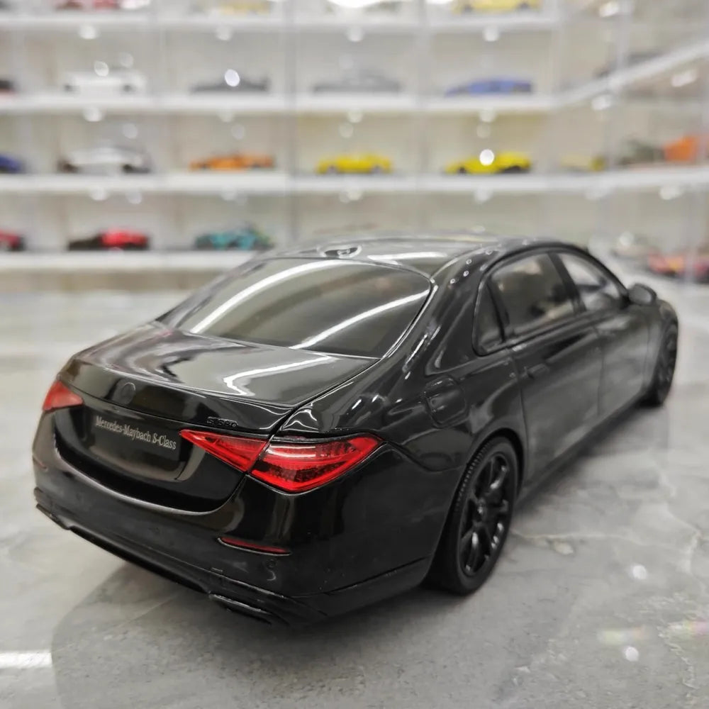 [Almost Real] 1:18 Mercedes-Maybach 2021 S-Class noir Knight voiture miniature Die-Cast
