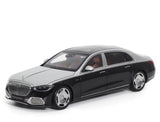 [Almost Real] 1:18 Mercedes-Maybach 2021 S-Class Black & Silver Model Car Die-Cast