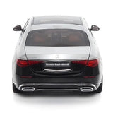 [Almost Real] 1:18 Mercedes-Maybach 2021 S-Class Black & Silver Model Car Die-Cast