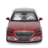 [Almost Real] 1:18 Mercedes-Maybach 2021 S-Class rood modelauto Die-Cast