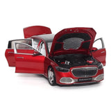 [Almost Real] 1:18 Mercedes-Maybach 2021 S-Class rood modelauto Die-Cast