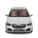 [Almost Real] 1:18 Mercedes-Maybach 2021 S-Class Silver Model Car Die-Cast