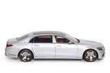 [Almost Real] 1:18 Mercedes-Maybach 2021 S-Class Silver Model Car Die-Cast