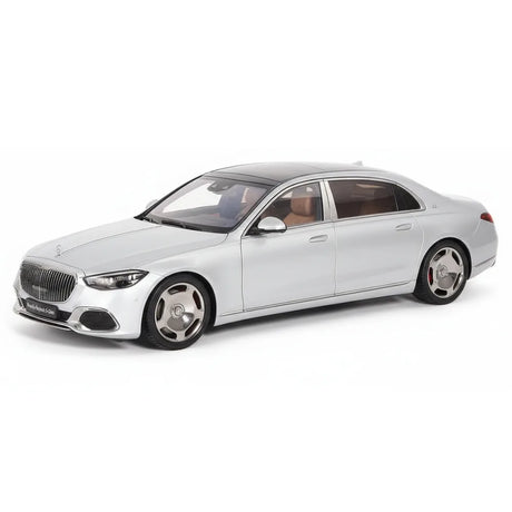 [Almost Real] 1:18 Mercedes-Maybach 2021 S-Class zilver modelauto Die-Cast