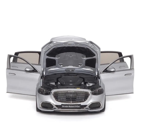 [Almost Real] 1:18 Mercedes-Maybach 2021 S-Class zilver modelauto Die-Cast