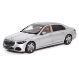 [Almost Real] 1:18 Mercedes-Maybach 2021 S-Class Silver Model Car Die-Cast