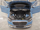 [Almost Real] 1:18 Mercedes-Maybach 2021 S-Class Blue Model Car Die-Cast