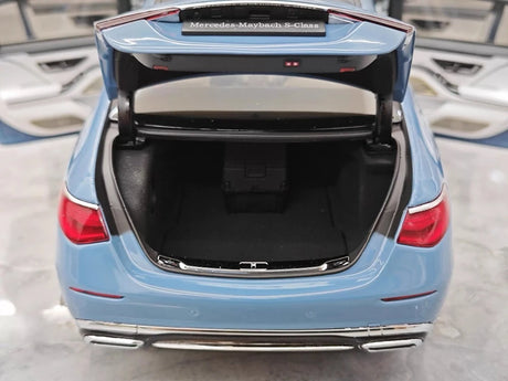[Almost Real] 1:18 Mercedes-Maybach 2021 S-Class Blue Model Car Die-Cast